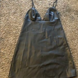 VICTORIA’S SECRET!! LEATHER DRESS!